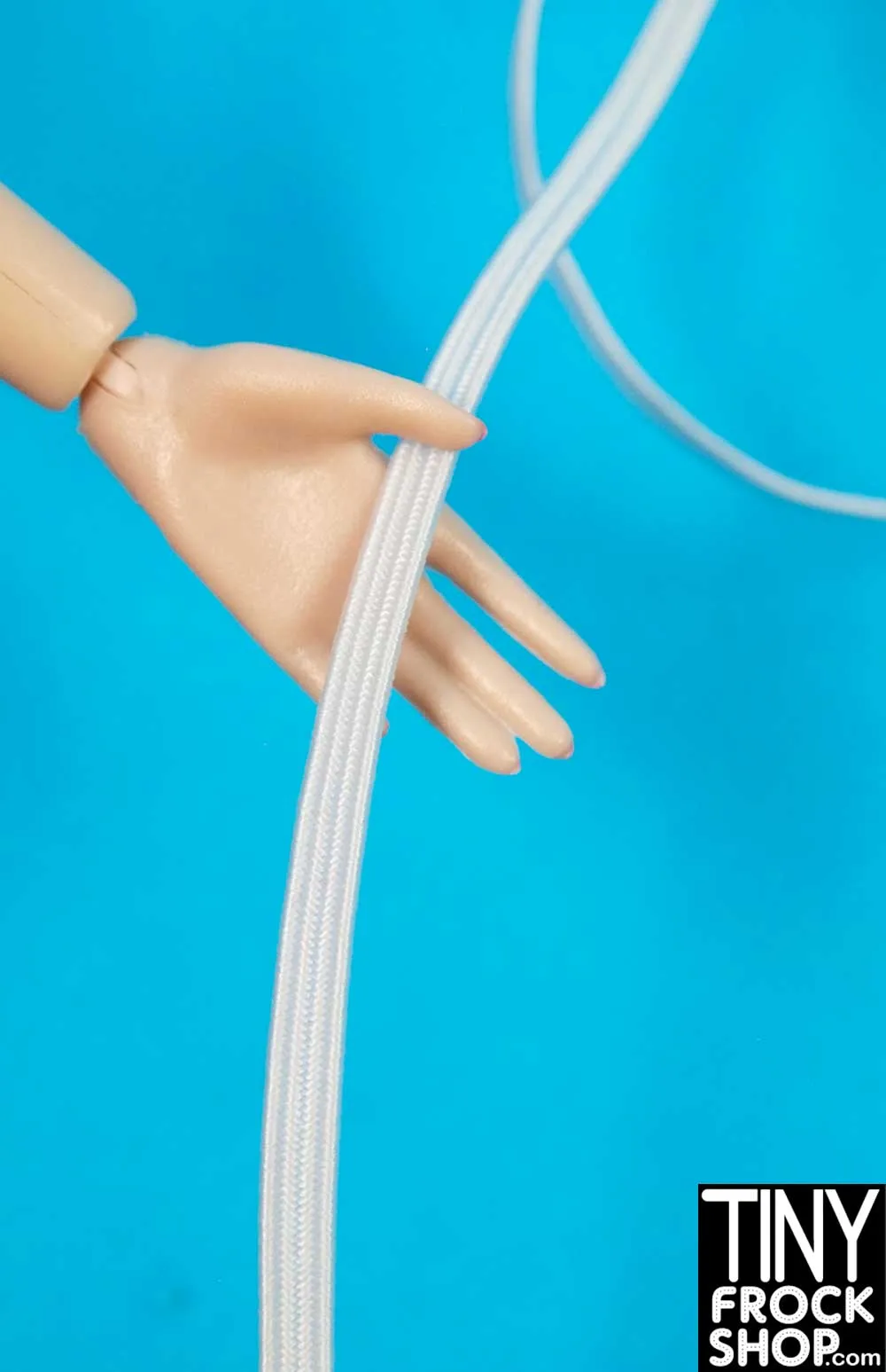 12" Fashion Doll 1/8" Flat Elastic - 12"