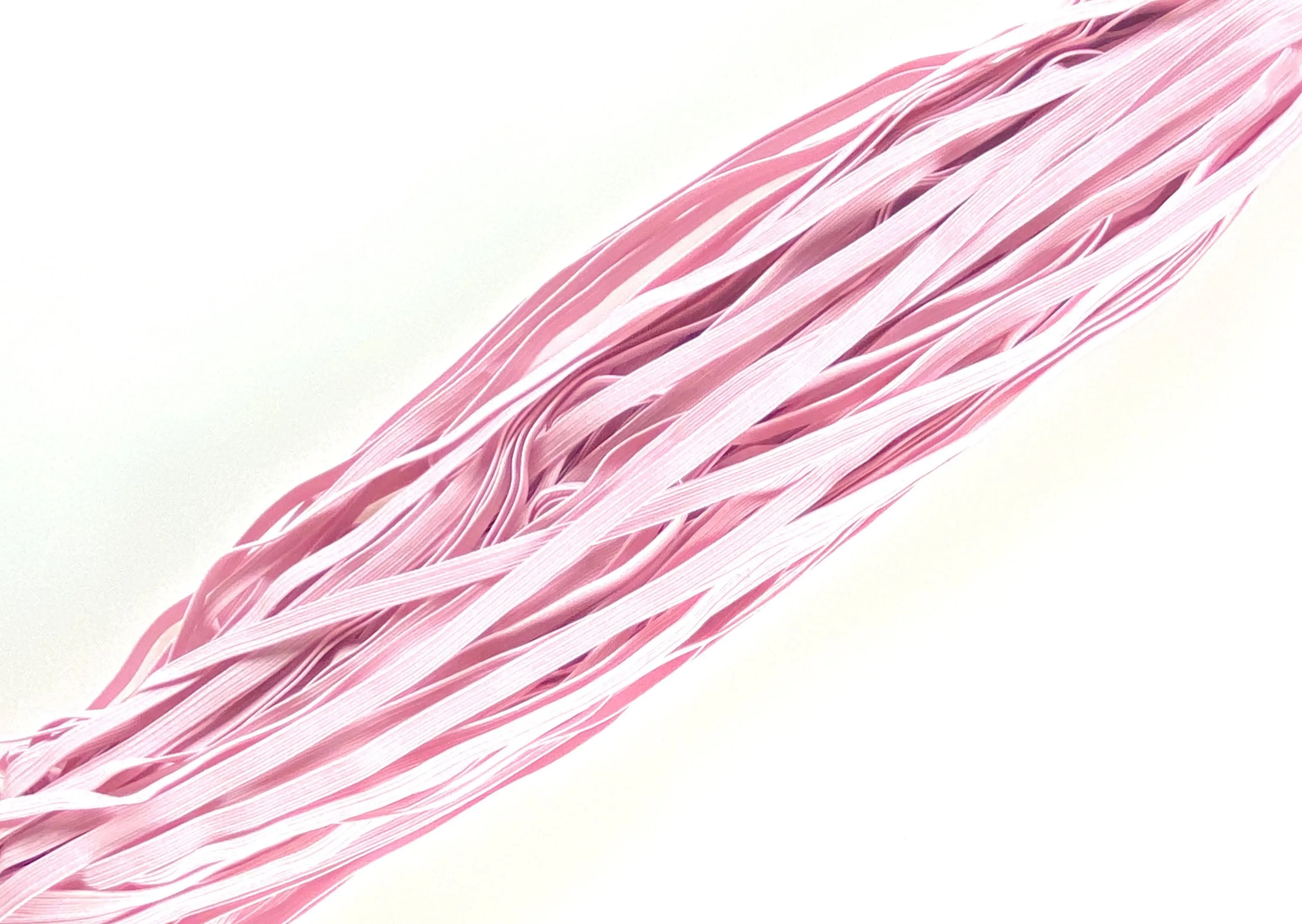 1/4" Flat Elastic - Baby Pink