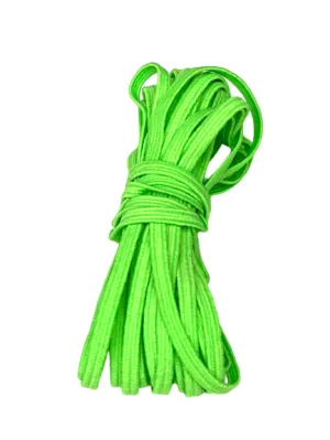 1/8" Flat Elastic - Neon Green