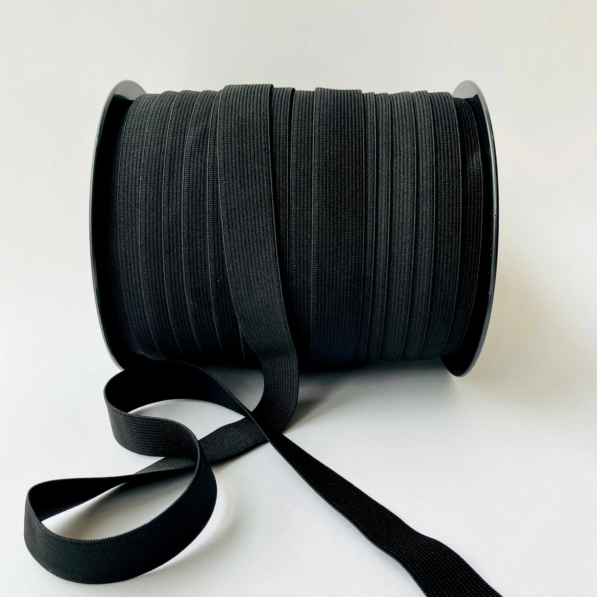 25mm Black ECO Recycled GRS Elastic