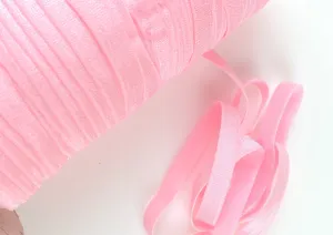 3/8" Flat Elastic - Cotton Candy