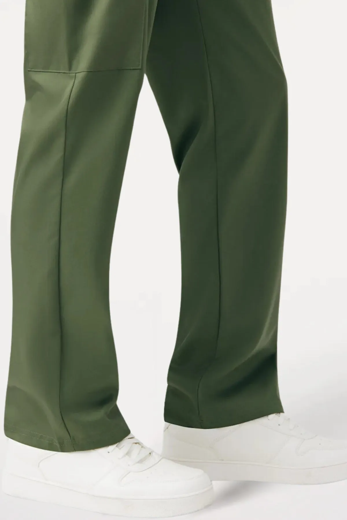6-Pocket Elastic Waistband Cargo Pant