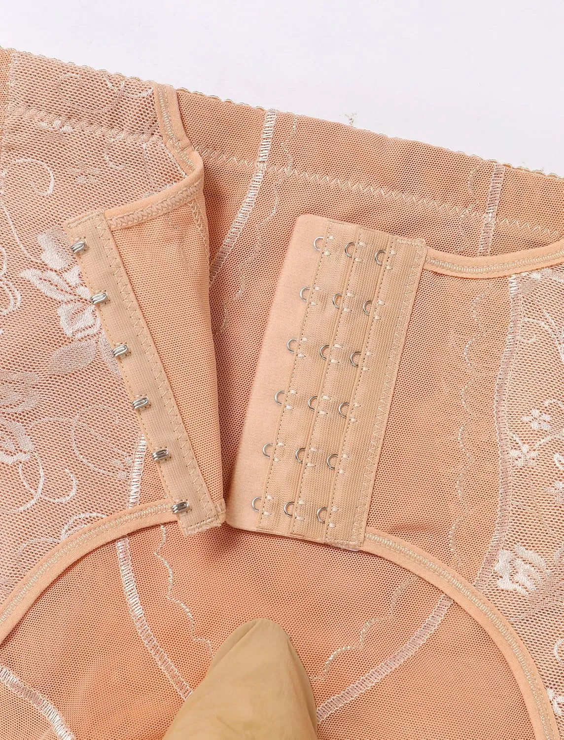 ABAFIP Men's Shapewear Lace Tummy Control Underwear High Waist Sissy Pouch Panties Girdle Waist Trainer