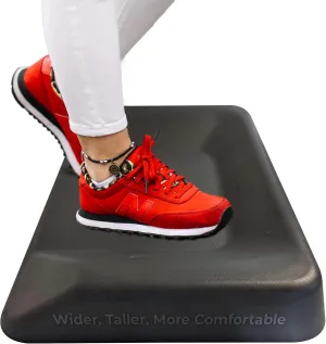 Active Not-Flat Standing Desk Mat w/Massage Ball, Large Anti Fatigue Floor Rug for Kitchen, Office, Home or Garage, Ergonomic Support for Sit-Stand Workstations