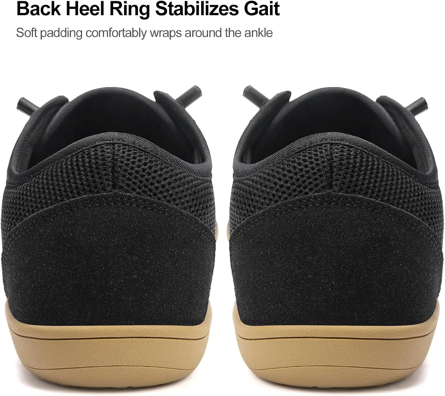 Adapt Knit Trainer Wide Toe Box Shoe with Earth-Link Grounding, Zero-Drop Sole, Breathable Knit Upper & Machine Washable Perfect for Daily Wear & Light Training