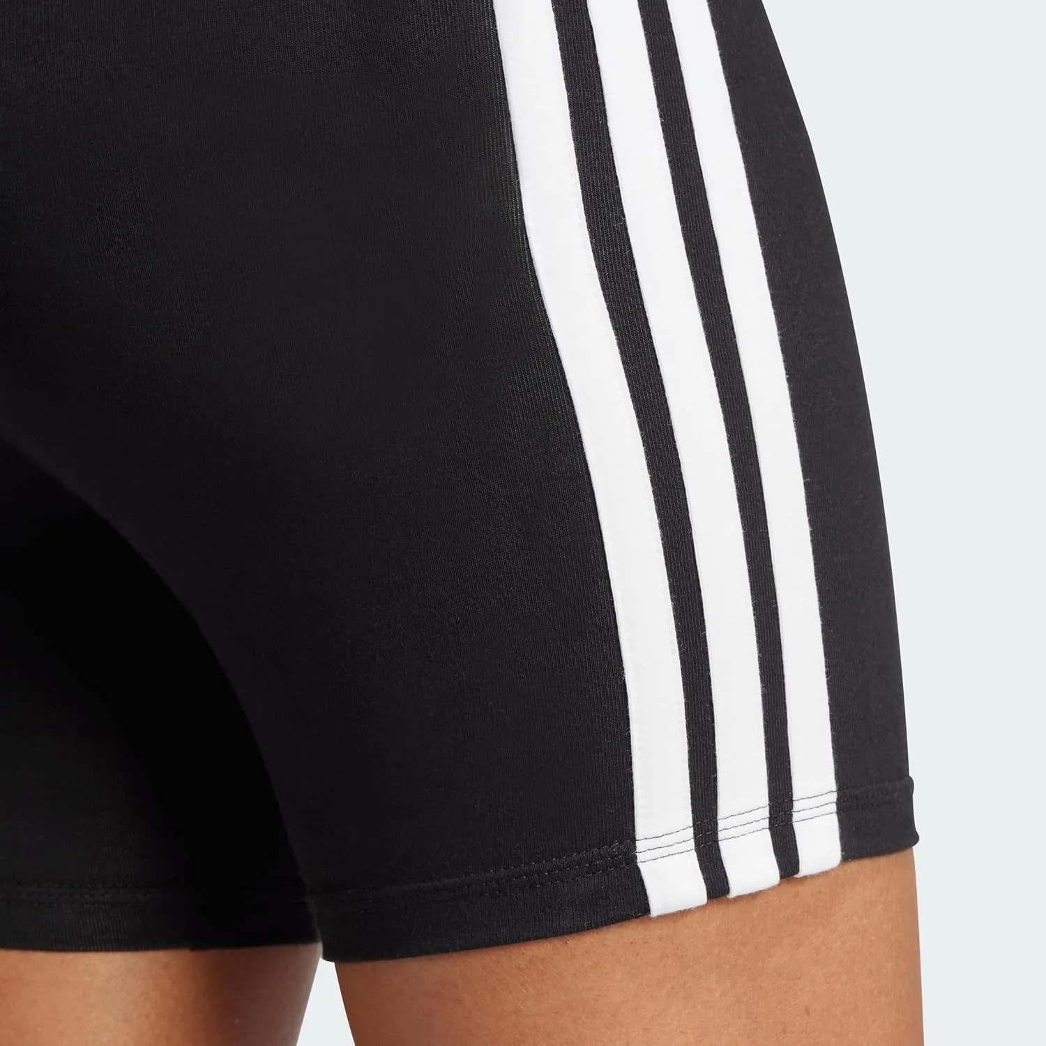 adidas Essentials Women's Tights 3-Stripes High Waisted Biker Shorts
