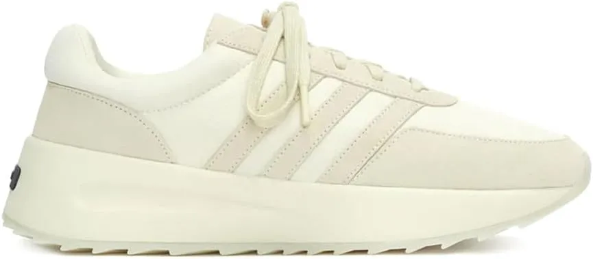 adidas Mens Fear of God X Athletics Los Angeles Lace Up Sneakers Shoes Casual - Off White