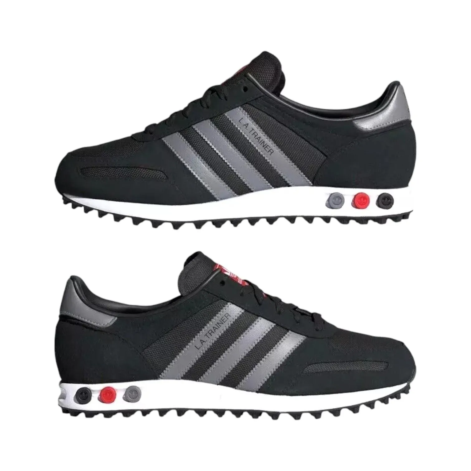Adidas Mens LA Originals Trainers Black/Grey