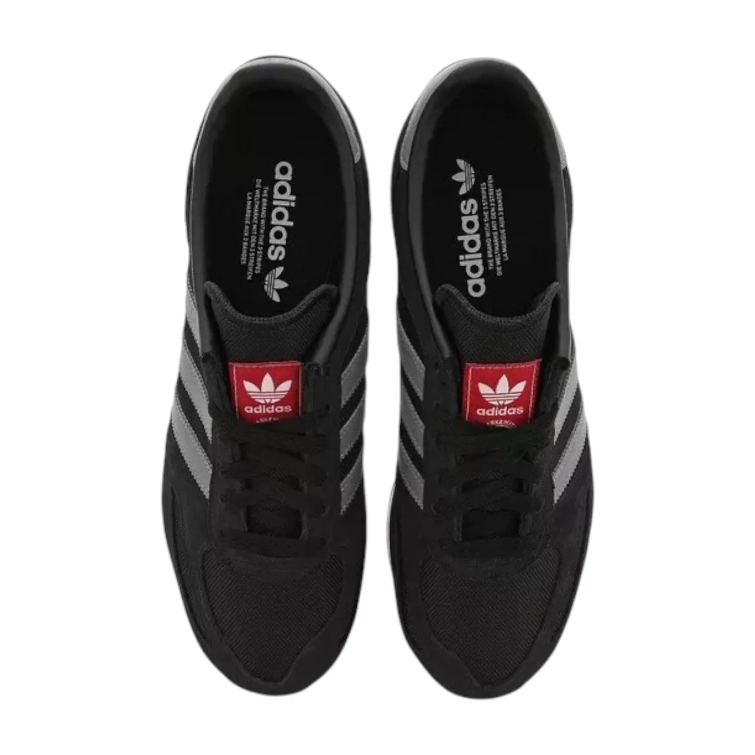 Adidas Mens LA Originals Trainers Black/Grey