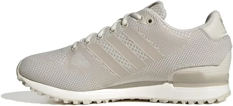 adidas Mens Zx 750 Woven Lace Up Sneakers Shoes Casual - Grey