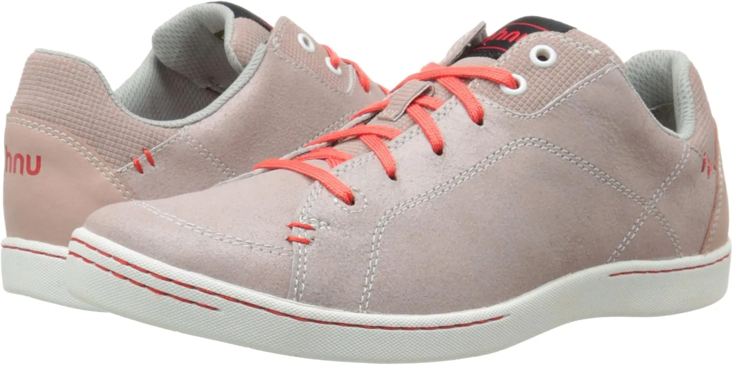Ahnu Women's Noe Leather Lace-Up Sneaker