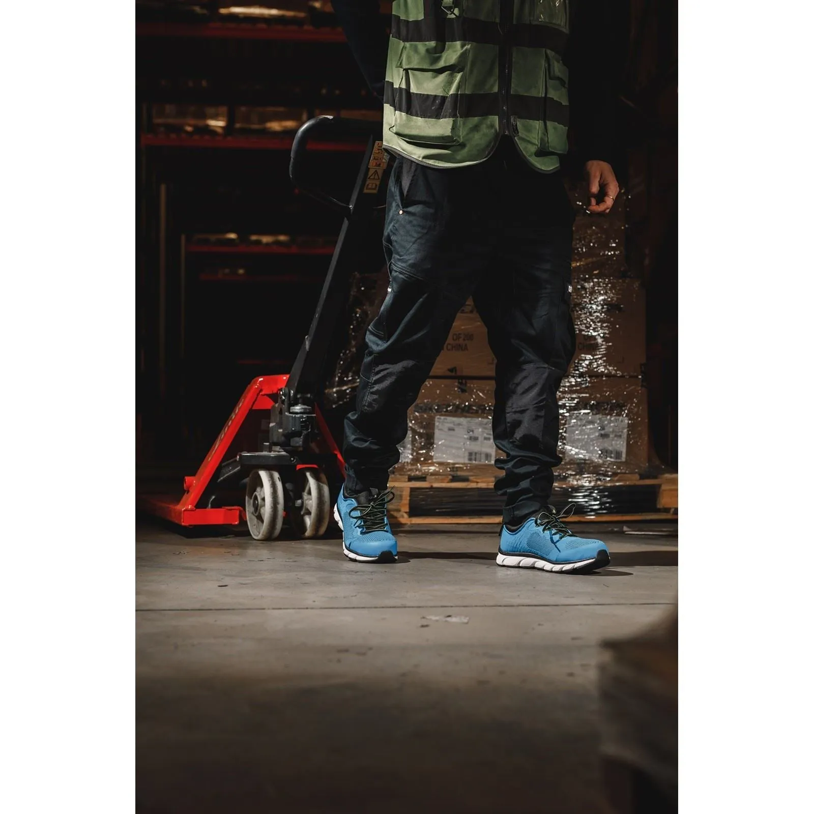 Amblers Safety Men's AS718 Safety Trainer in Blue