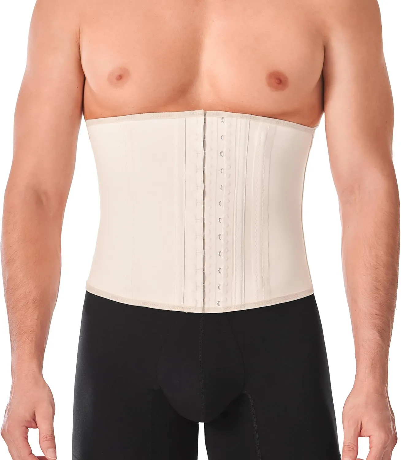 Ann Chery USA Men's Latex Waist Trainer 3XL Black