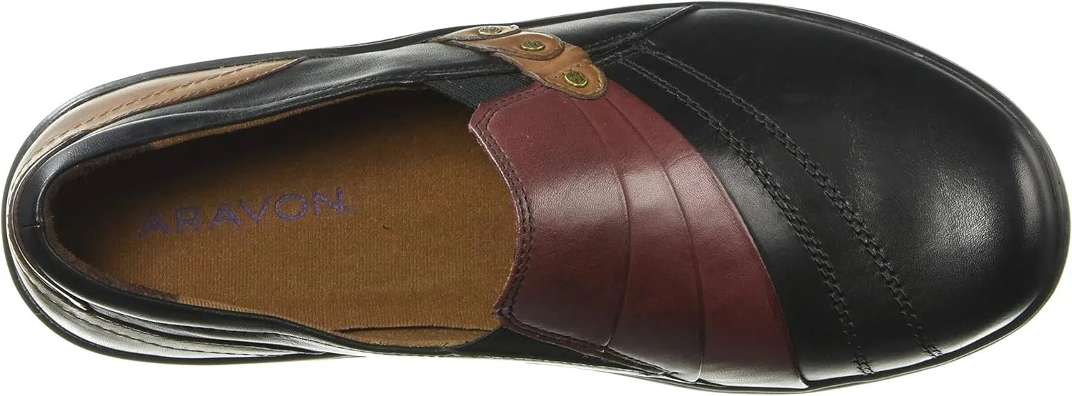 Aravon Women's Danielle-AR Flat