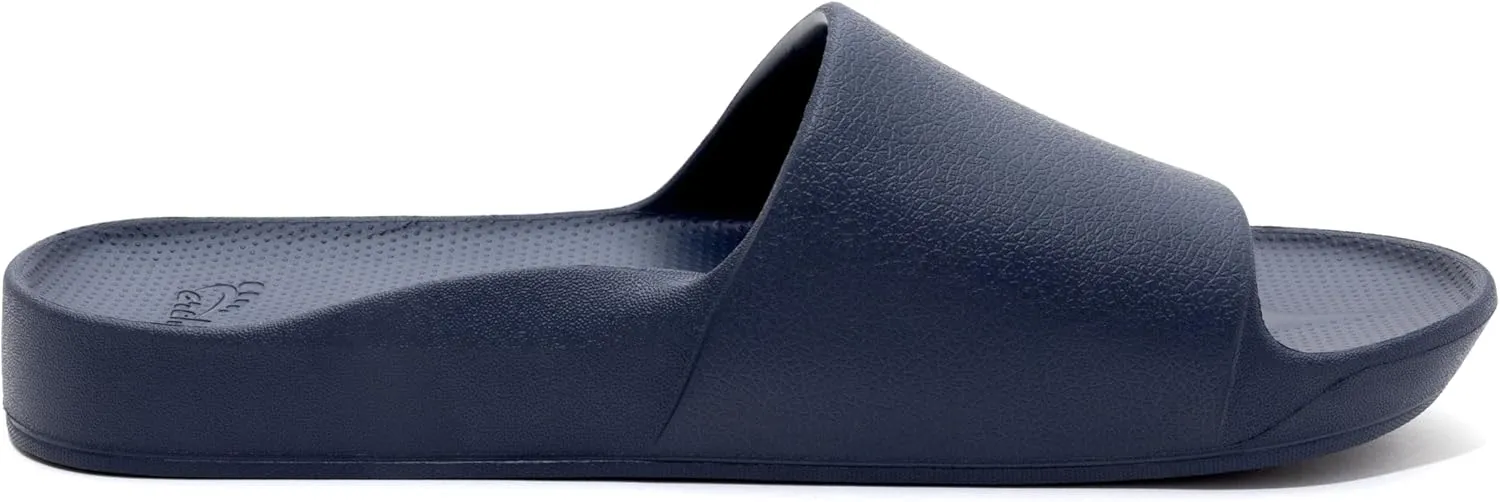 Archies Arch Support Slides – Orthotic Recovery Sandals for Plantar Fasciitis Relief, Foot Pain & Heel Pain – Lightweight, Cushioned, Shock-Absorbing Slides for Walking, Standing, and All-Day Comfort