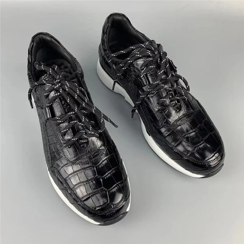 Authentic Men's Casual Black Sneakers