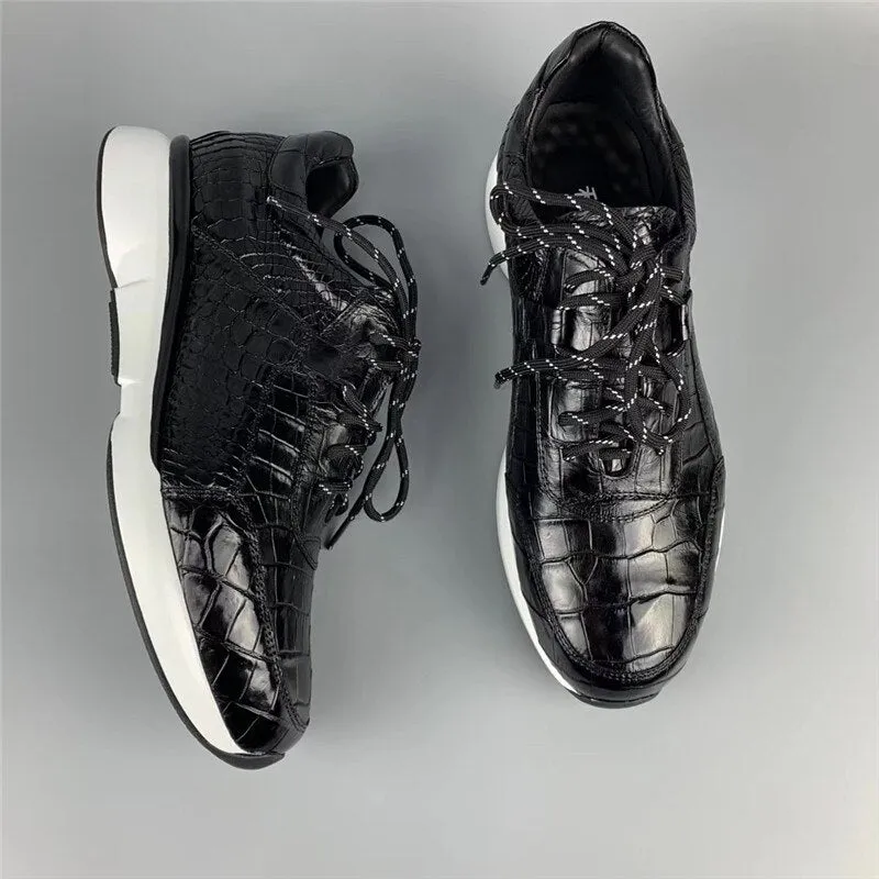 Authentic Men's Casual Black Sneakers