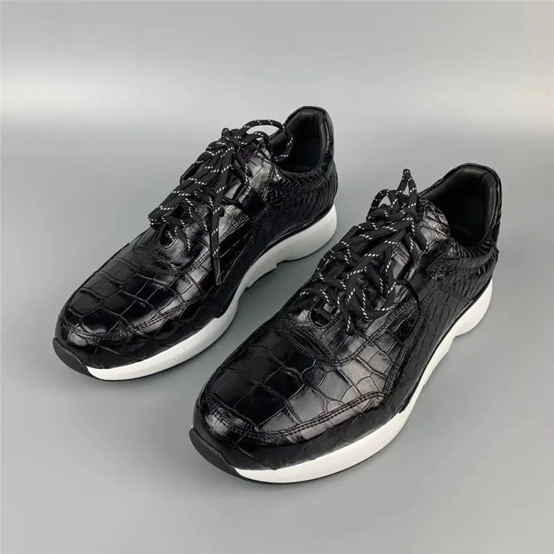 Authentic Men's Casual Black Sneakers
