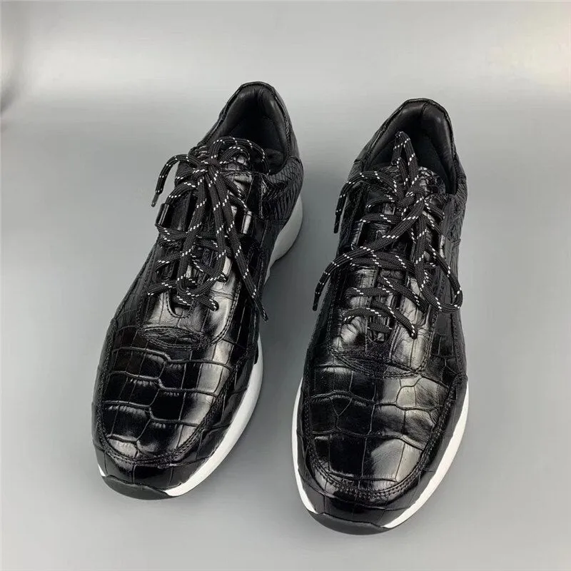 Authentic Men's Casual Black Sneakers