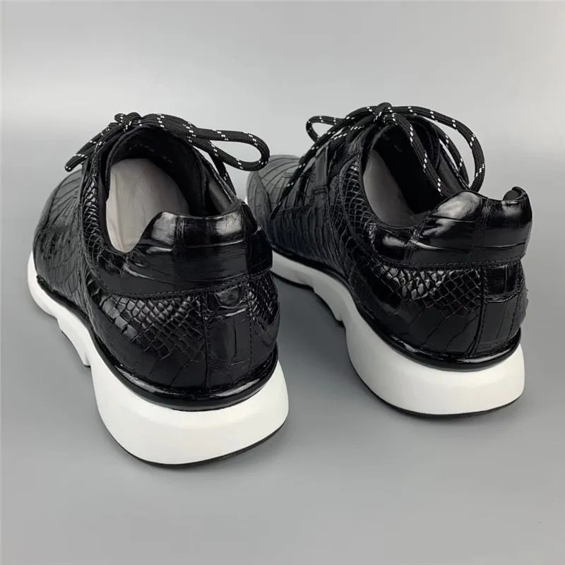Authentic Men's Casual Black Sneakers