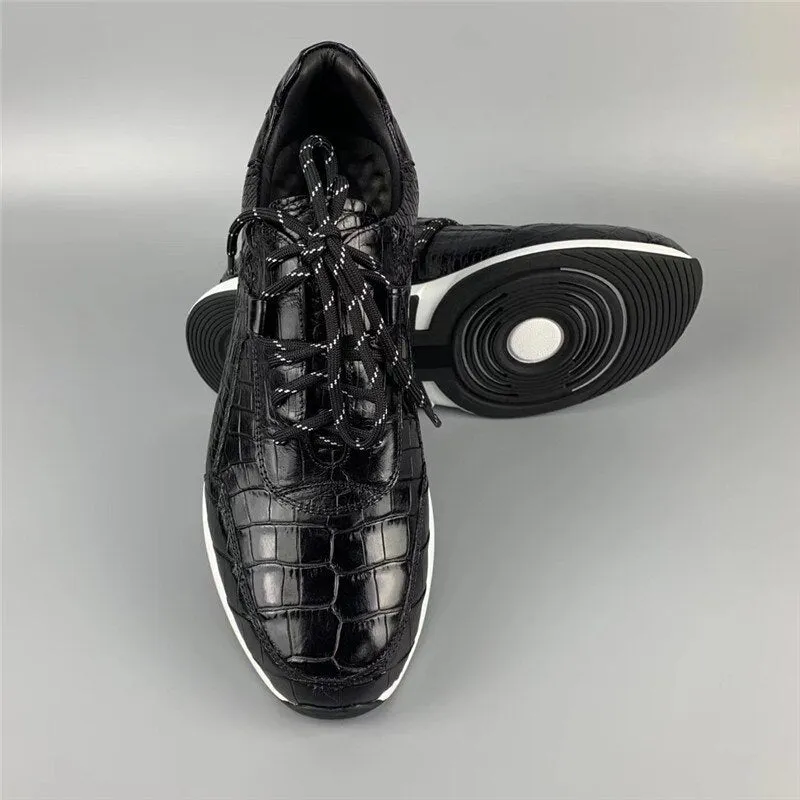 Authentic Men's Casual Black Sneakers