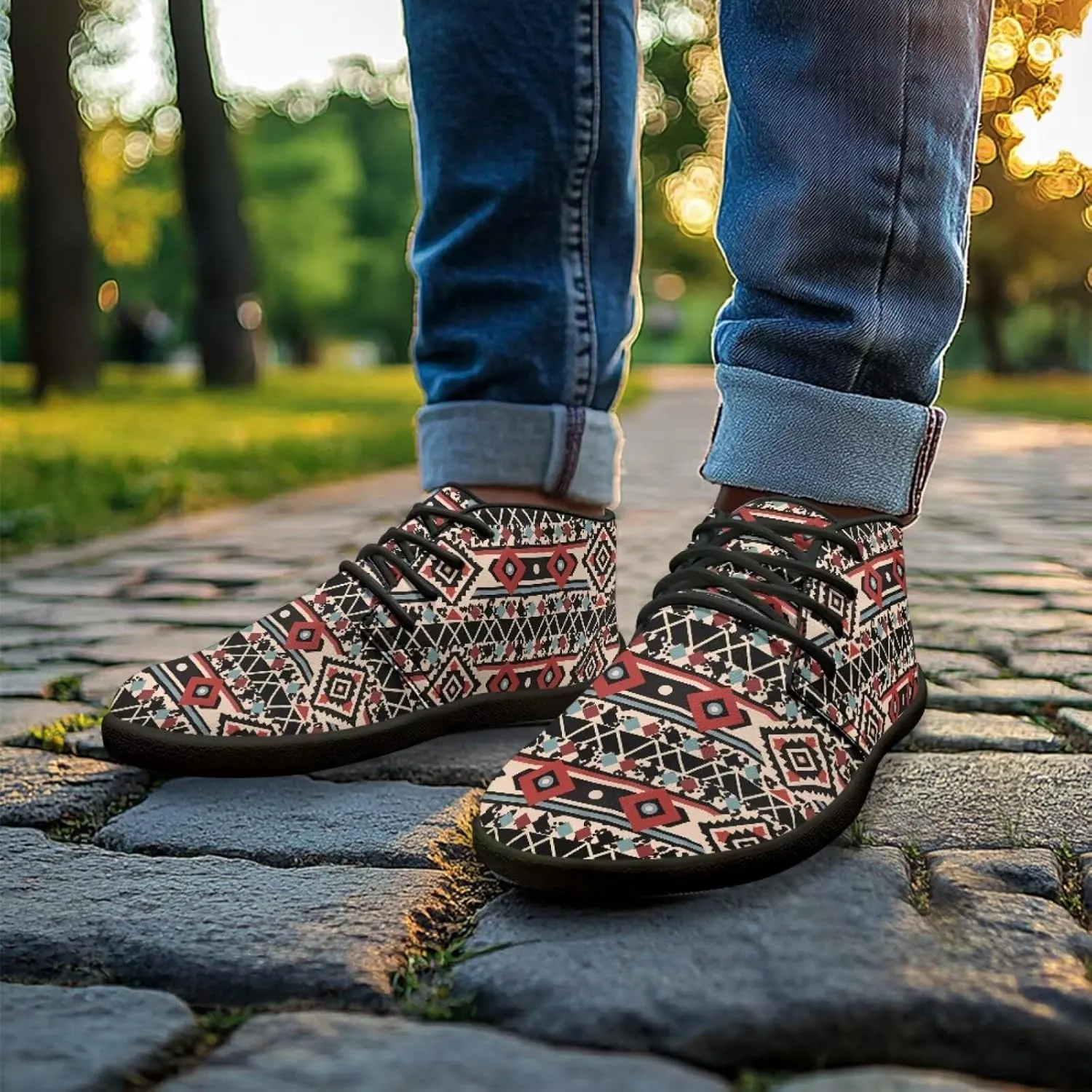 Aztec Road Running Shoe Mens Zero Drop Sole Sneaker Wide Minimalist Trainer Shoes Dressy Sneakers for Women Fashion Outfit