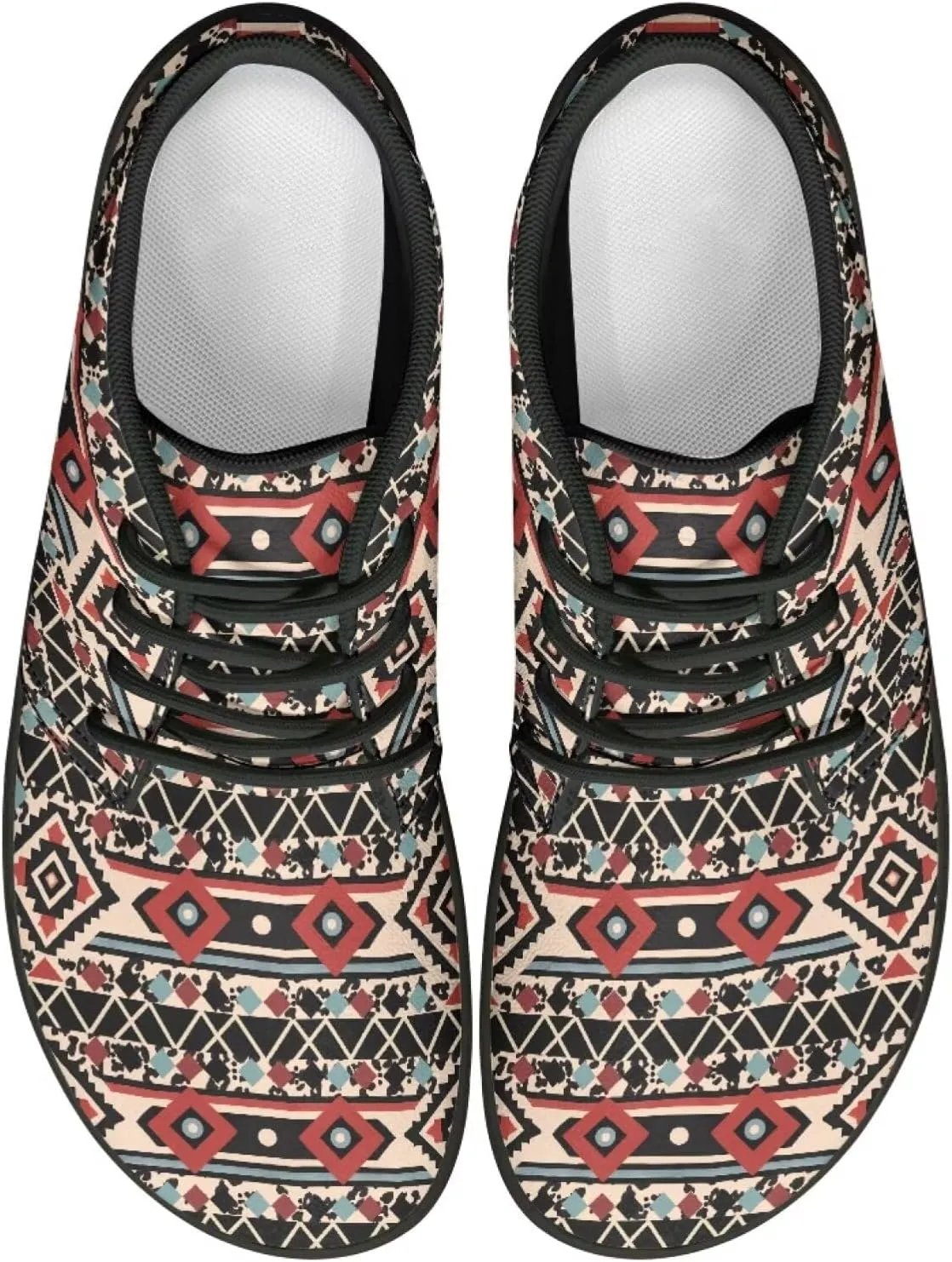Aztec Road Running Shoe Mens Zero Drop Sole Sneaker Wide Minimalist Trainer Shoes Dressy Sneakers for Women Fashion Outfit