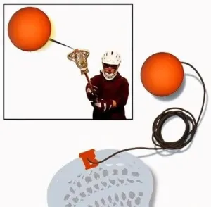 B-Lax Blast – The Backyard Lacrosse Rebounder That Uses a Regulation Lacrosse Ball – Solo Training Aid for Hand-Eye Coordination, Reflex, and Stick Skills – Great for Youth & All Skill Levels