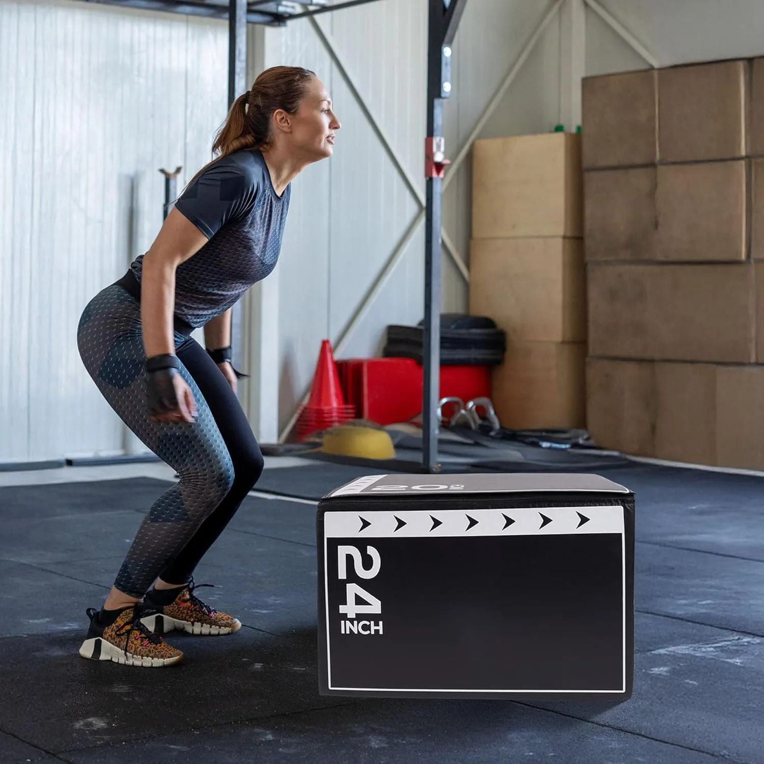 BalanceFrom Plyo Jumping Exercise Box, Home Gym Workout Trainer, Multiple Options