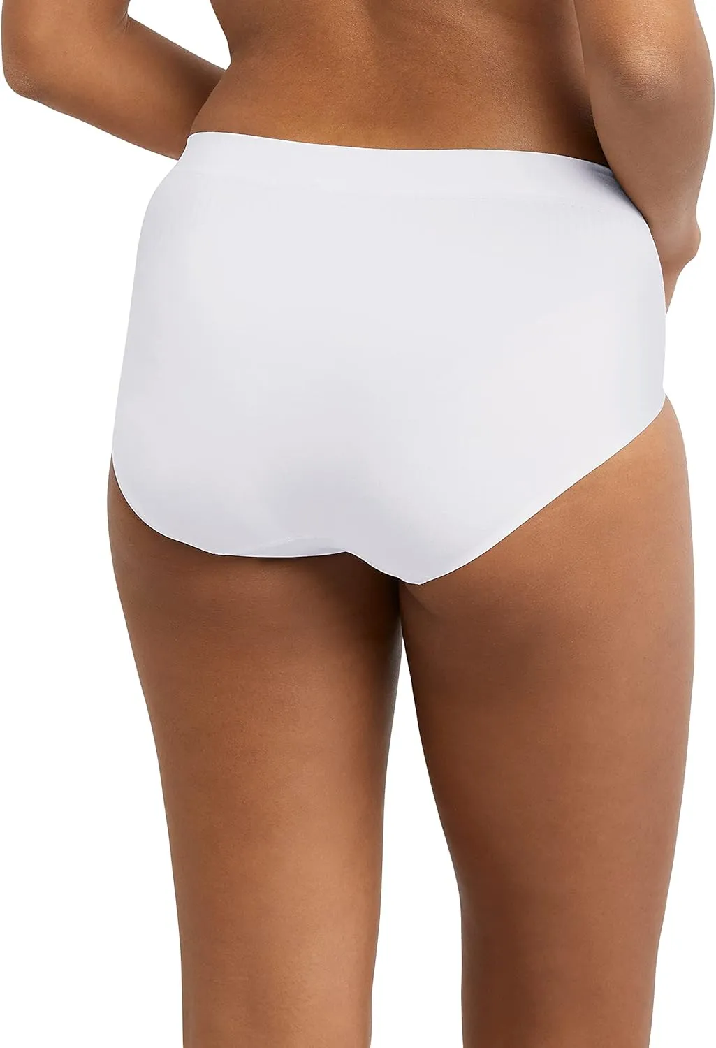 Bali Women's Modern Seamless Underwear Brief Pack, Comfort Revolution Panties, No-Show Underwear for Women, 3-Pack