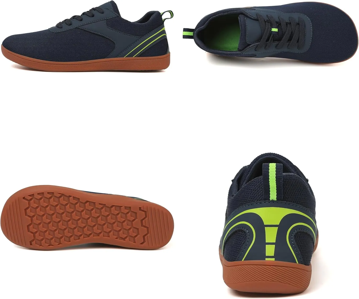 Barefoot Shoes Men Women Wide Toe Box Cross Trainer Minimalist Zero Drop Sole Walking Shoes Casual Running Sneakers
