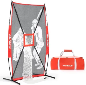 Baseball Softball Batter Dummy,Pitching Training Mannequin,Pitching Aid for Improved Accuracy