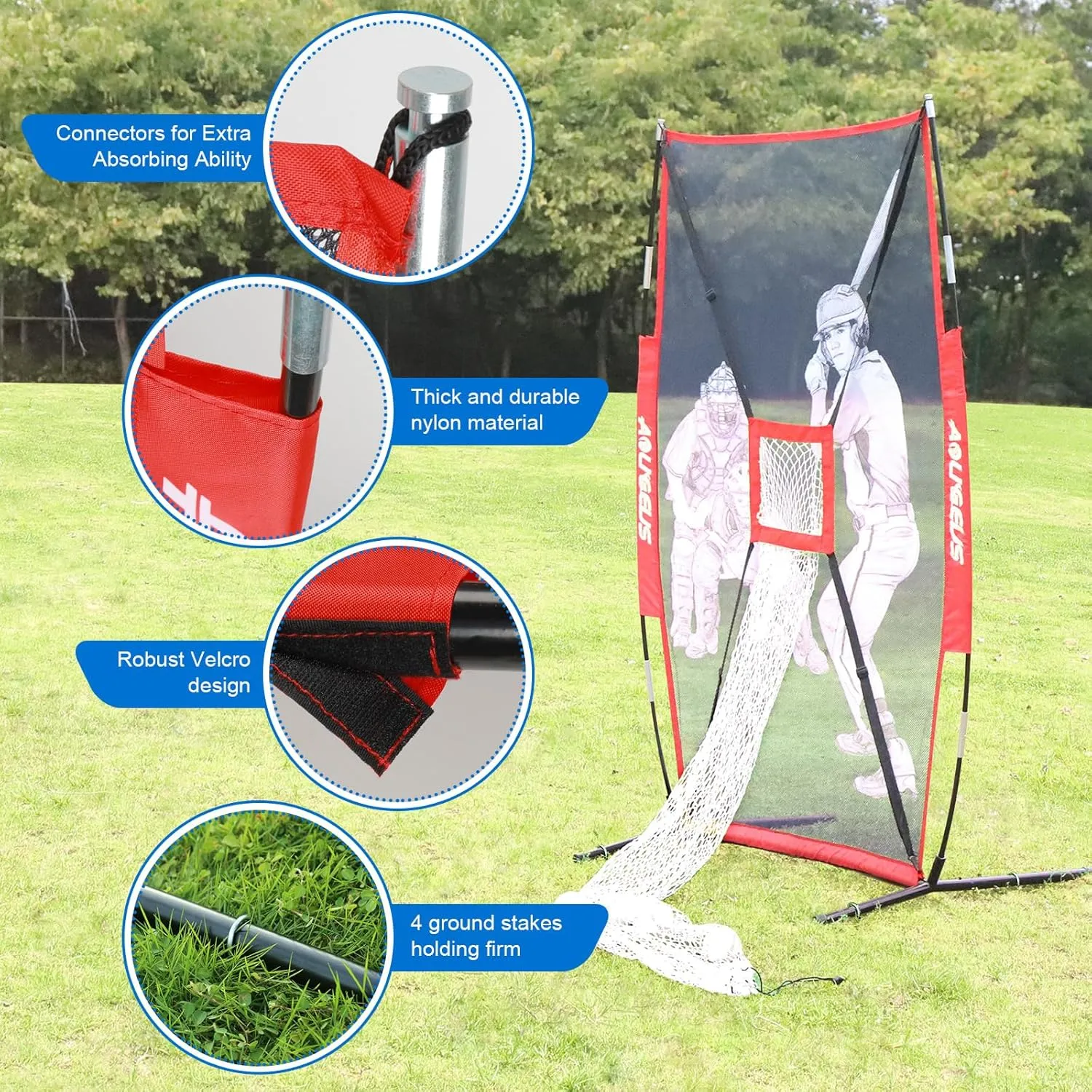 Baseball Softball Batter Dummy,Pitching Training Mannequin,Pitching Aid for Improved Accuracy
