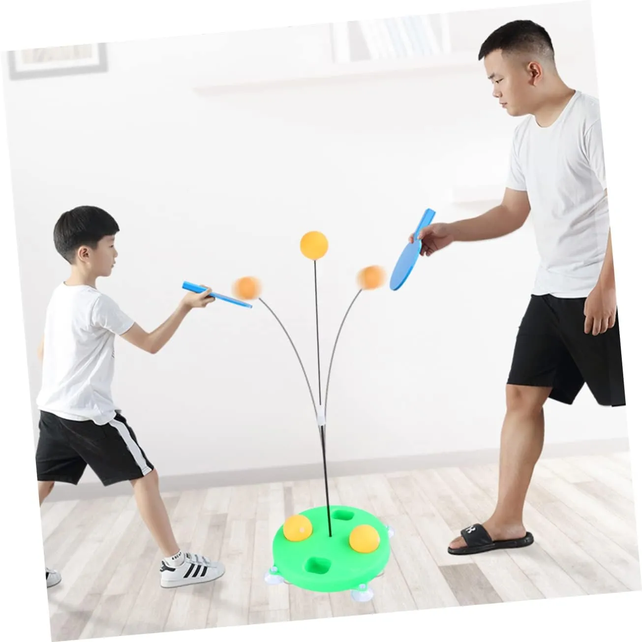 BESPORTBLE 2 Sets Table Tennis Training Tool Suspended Table Tennis Trainer for Children Portable Pong Trainer