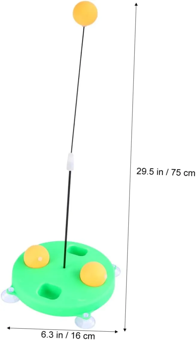 BESPORTBLE 2 Sets Table Tennis Training Tool Suspended Table Tennis Trainer for Children Portable Pong Trainer