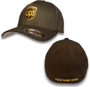 BestSyracuse Personalized UPS Fitted Embroidered Hat Baseball Cap