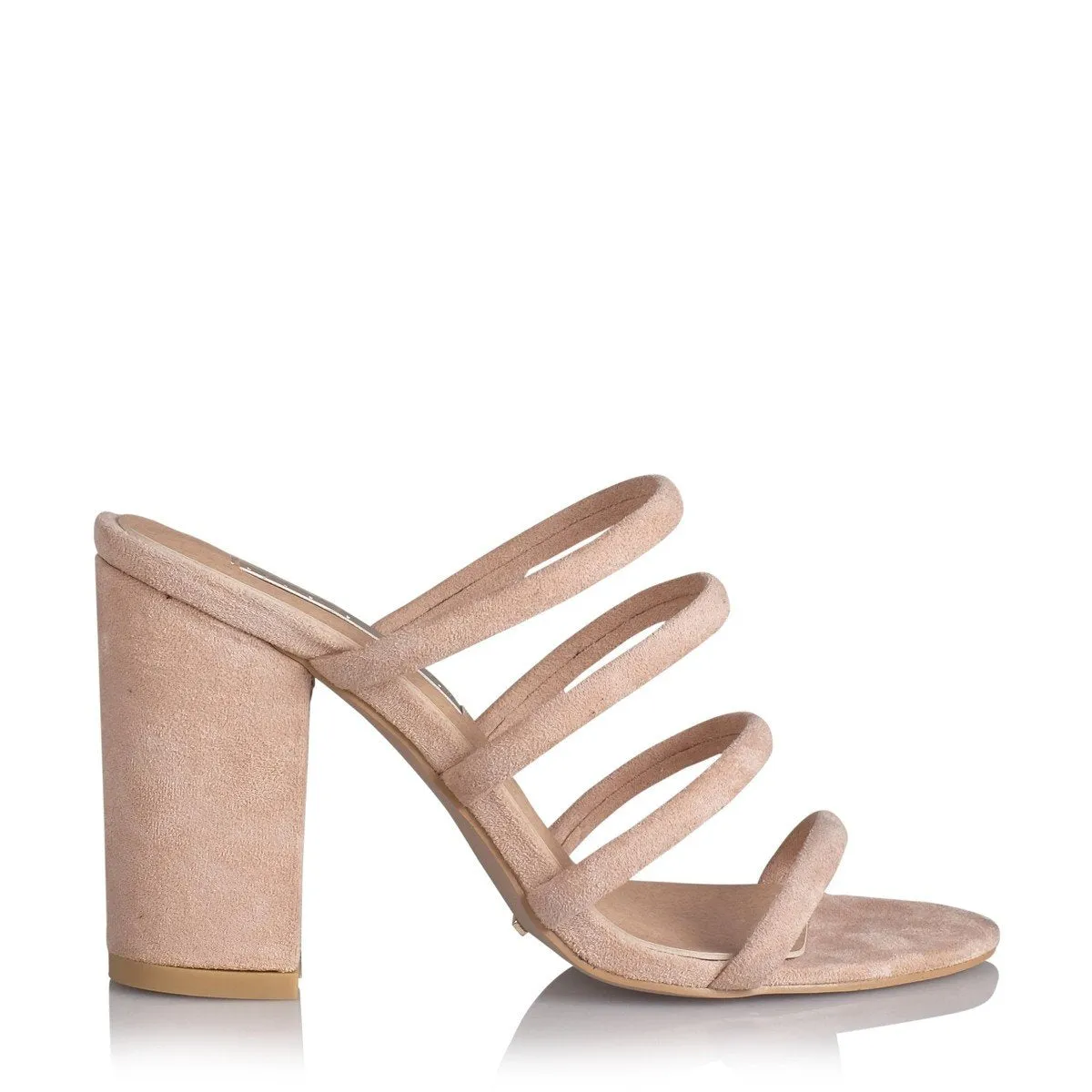 Billini - Navo Block Mule - Blush Suede
