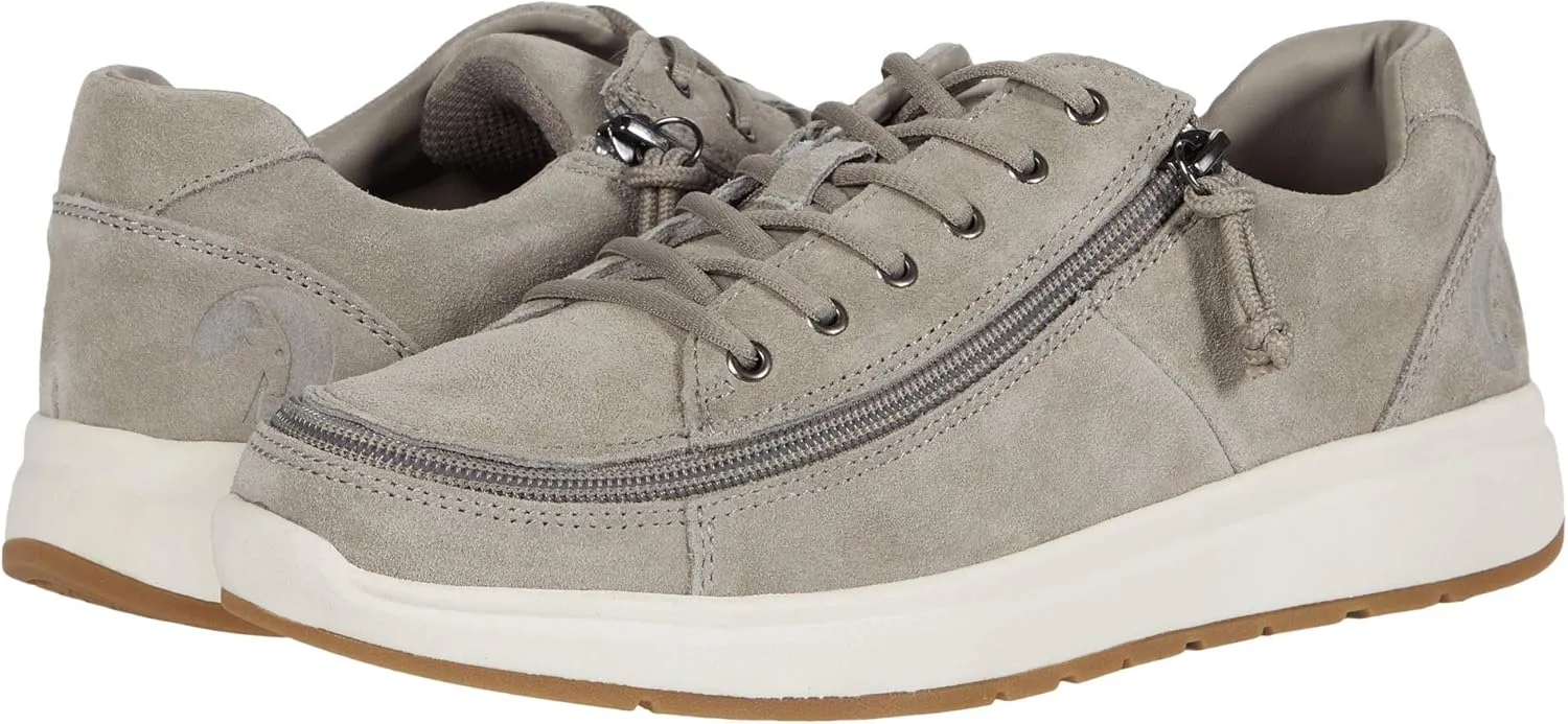BILLY Footwear Comfort Suede Lo Grey 9 W