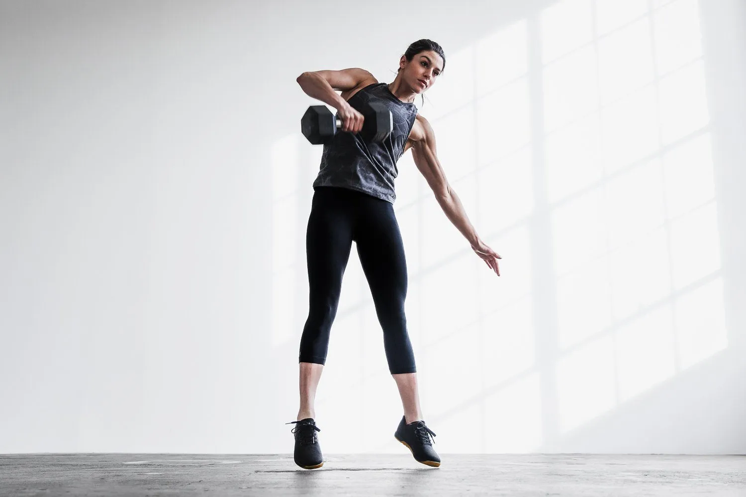 BLACK GUM TRAINER (WOMEN'S)