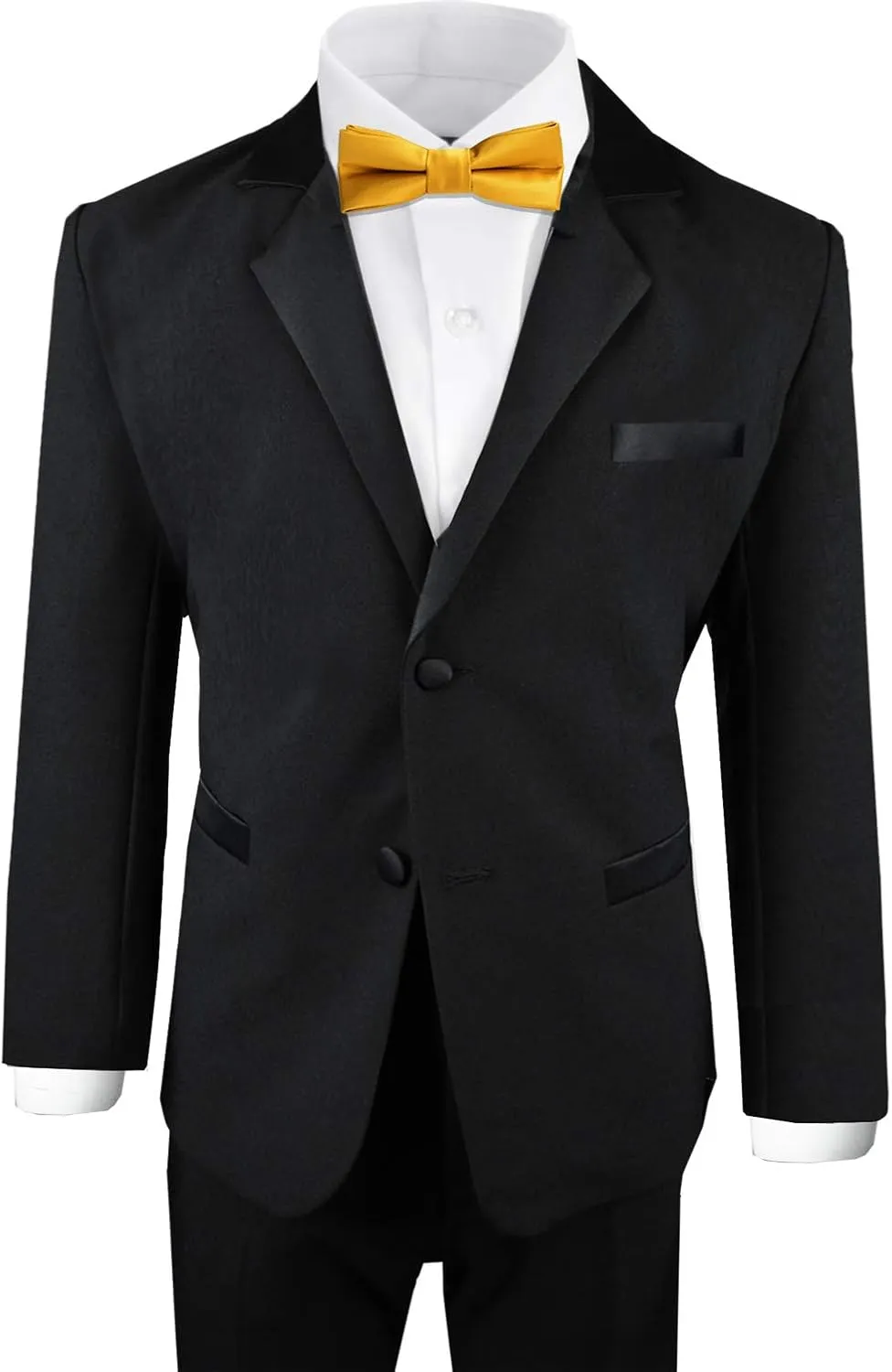 Black n Bianco Boy's Modern Tuxedo Dresswear Set