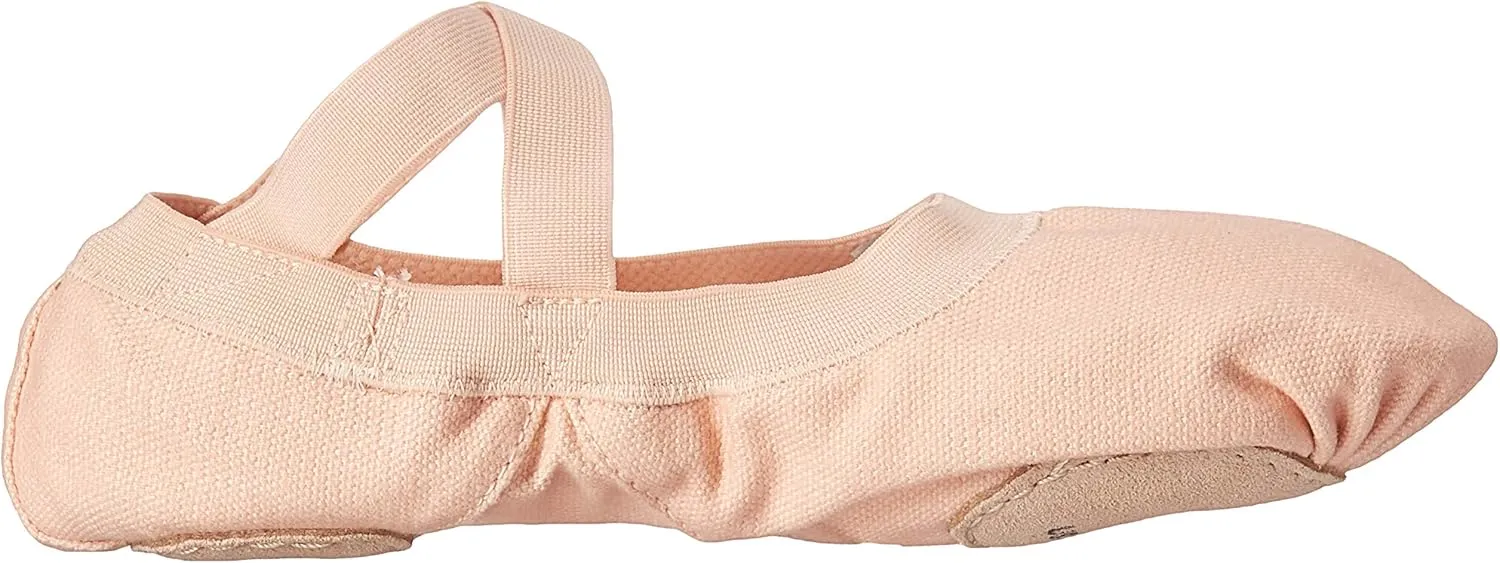 Bloch Girl's Pro Elastic Canvas Split-Sole Ballet Shoe