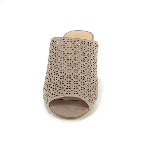 Block Brand Mule Suede Lucky Taupe Heel Client-focused service Islandro 2 Exclusive promotion Bringle
