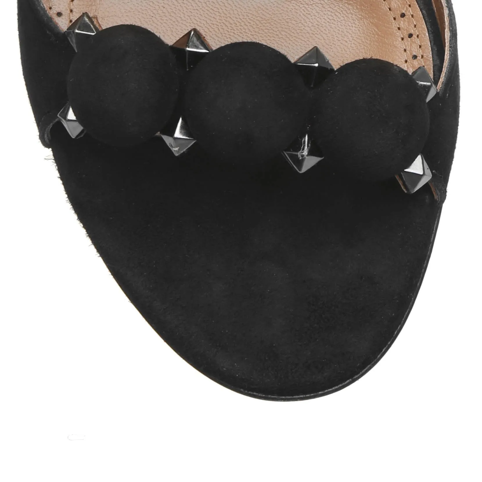 Bombe 70 black suede mules