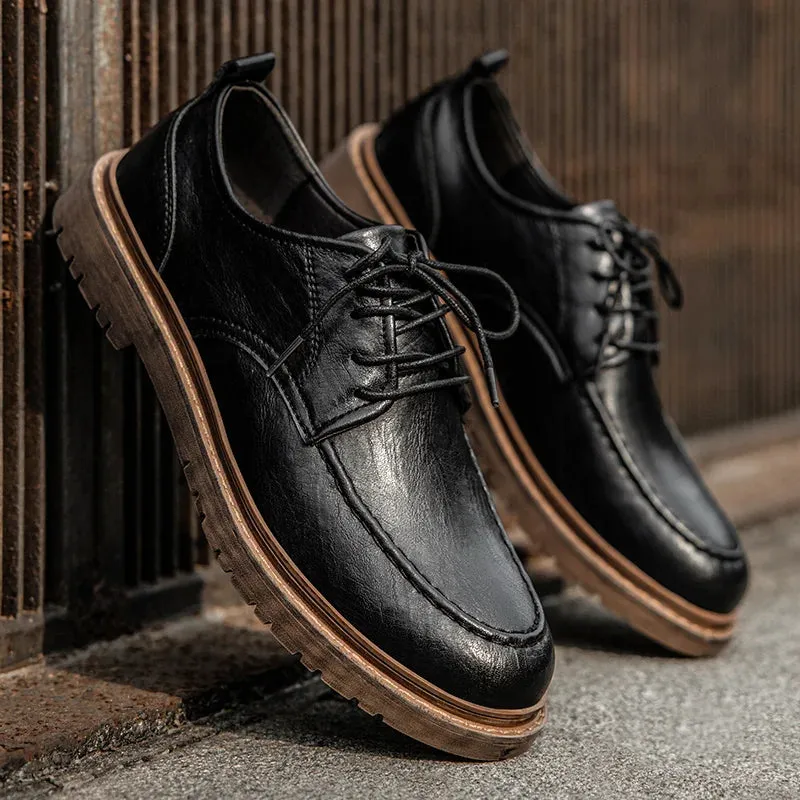 Brayden Leather Lace-Up Shoes