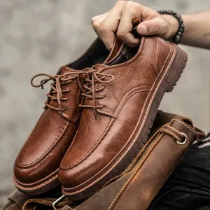 Brayden Leather Lace-Up Shoes