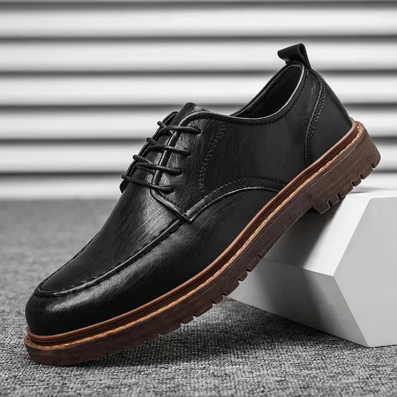 Brayden Leather Lace-Up Shoes