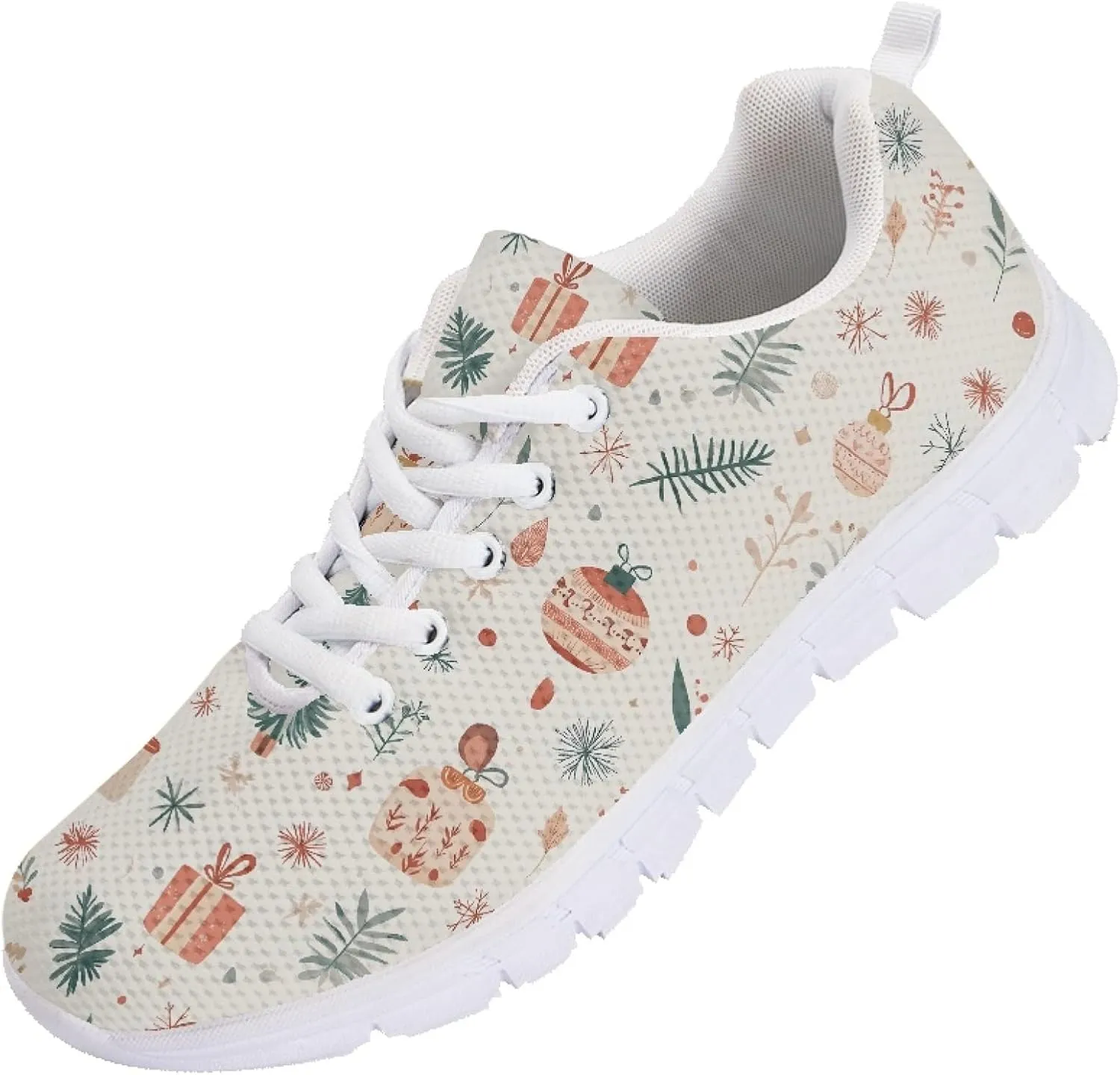 Breathable Sports Shoes for Women Teens Trainer Running Travel Sneaker Walking Low Heel Lightweight Sneakers