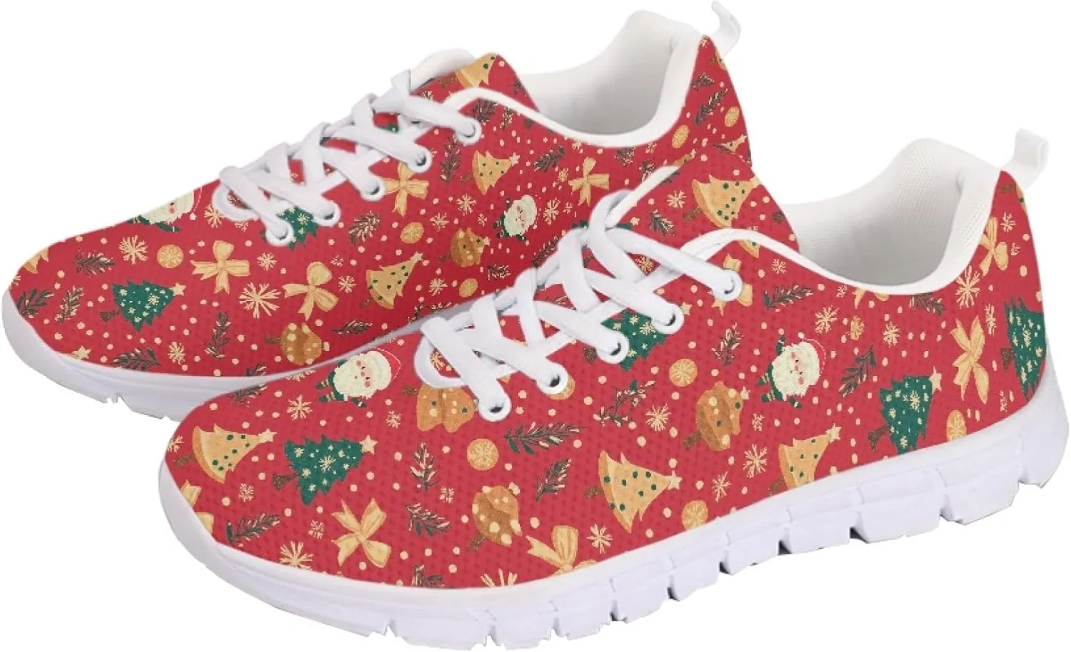 Breathable Sports Shoes for Women Teens Trainer Running Travel Sneaker Walking Low Heel Lightweight Sneakers