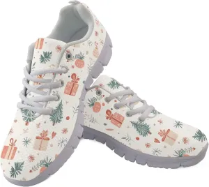 Breathable Sports Shoes for Women Teens Trainer Running Travel Sneaker Walking Low Heel Lightweight Sneakers