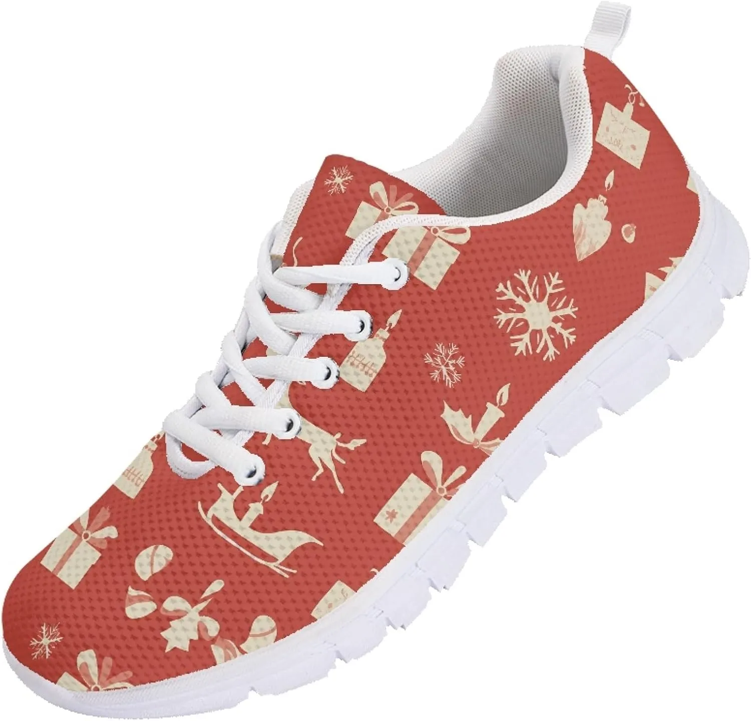 Breathable Sports Shoes for Women Teens Trainer Running Travel Sneaker Walking Low Heel Lightweight Sneakers